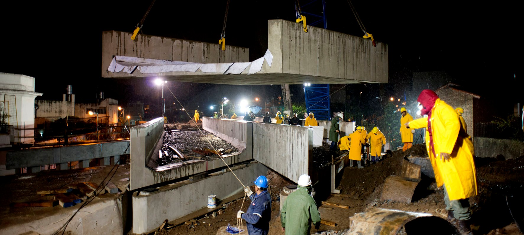Avanza la construcción del Paso Bajo Nivel Superí