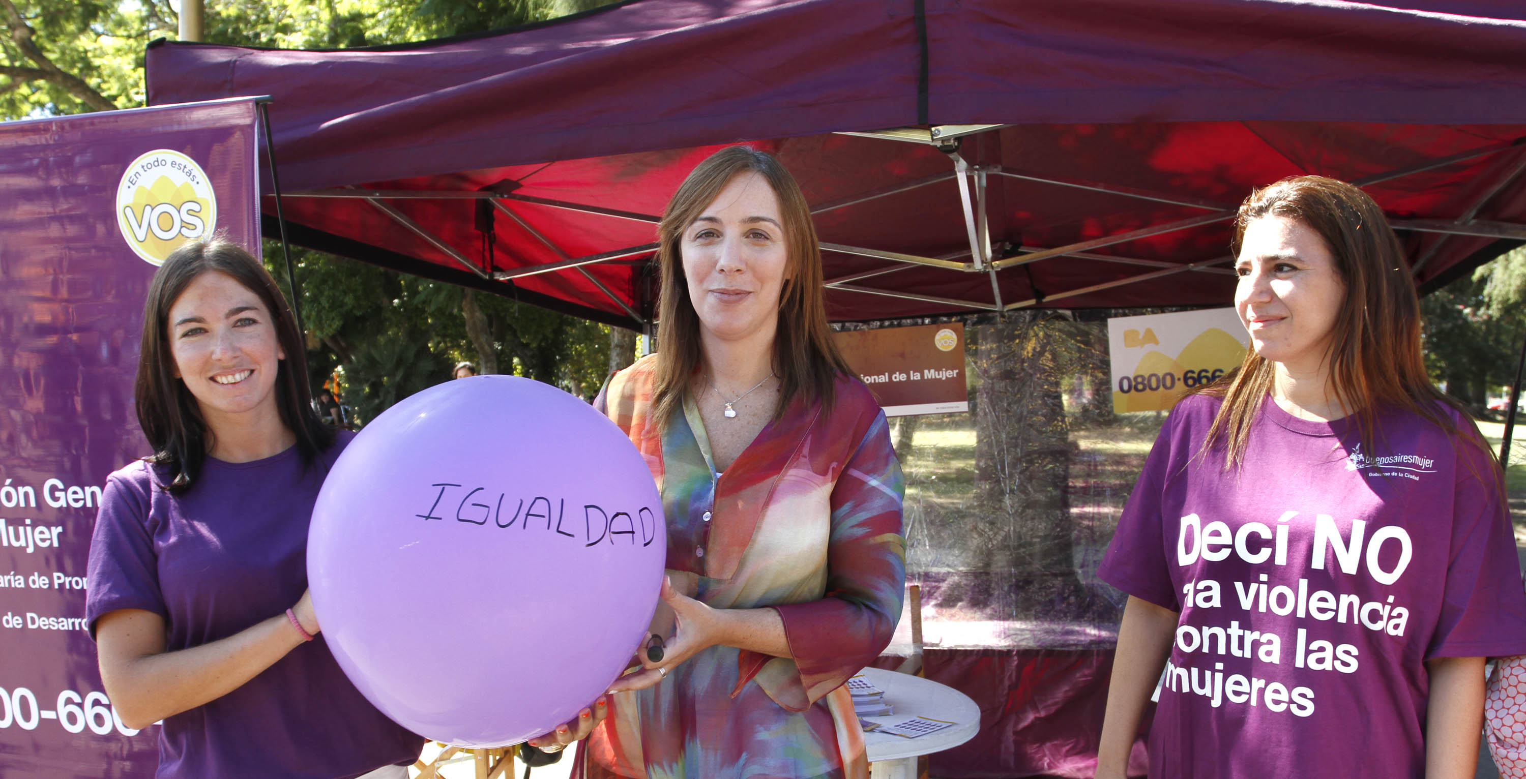María Eugenia Vidal participó de las actividades de conmemoración del Día de la Mujer