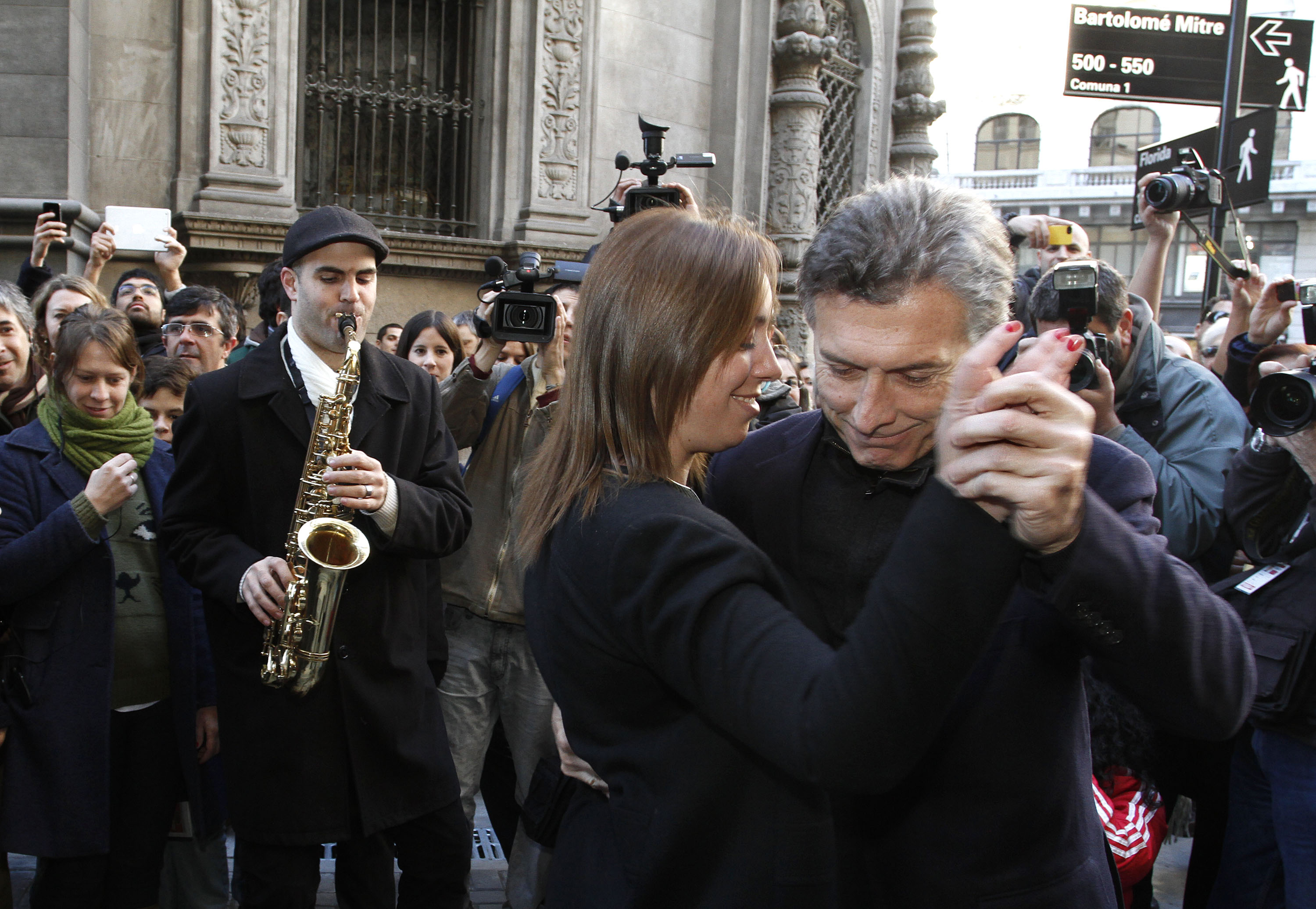 María Eugenia Vidal participó de la inauguración de las obras del Microcentro