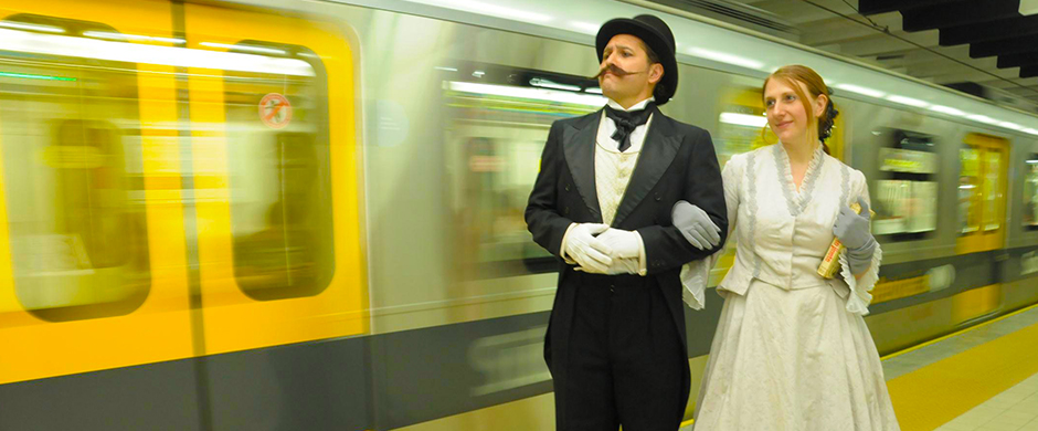 Continúan los festejos en el subte