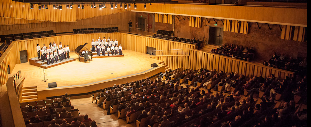 El Coro de Niños del Teatro Colón brilló en la Usina del Arte