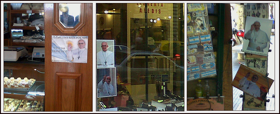 El Papa Francisco a cada paso