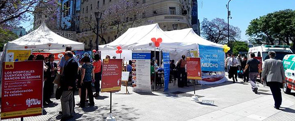 Campaña de Donación Voluntaria de Sangre en el mes de Abril