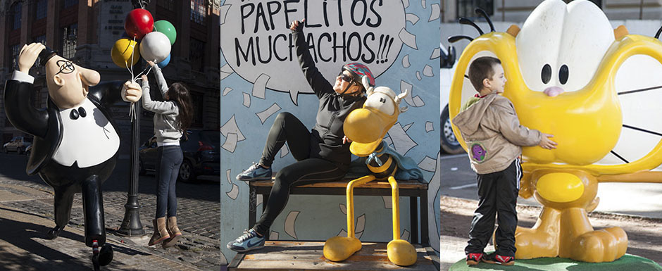 Más de 5000 vecinos disfrutaron de una divertida tarde en el Paseo de la Historieta