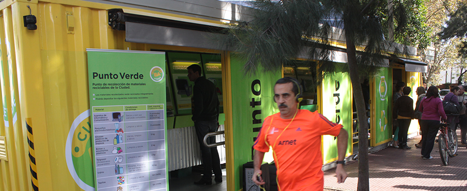 5 de junio: Se inaugura el segundo Punto Verde Fijo en Parque Centenario