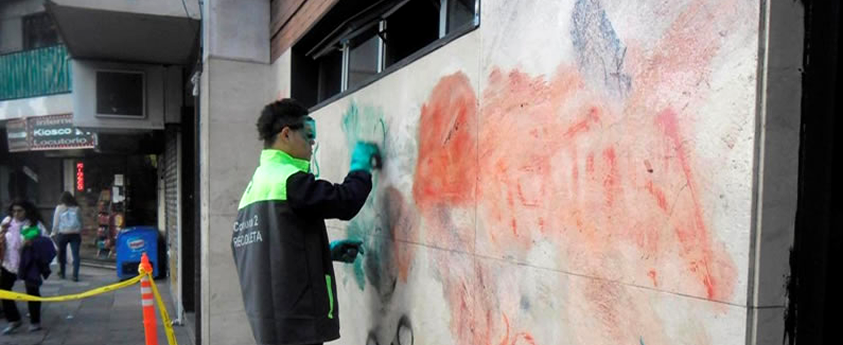Programa “Fachadas Limpias” en Recoleta