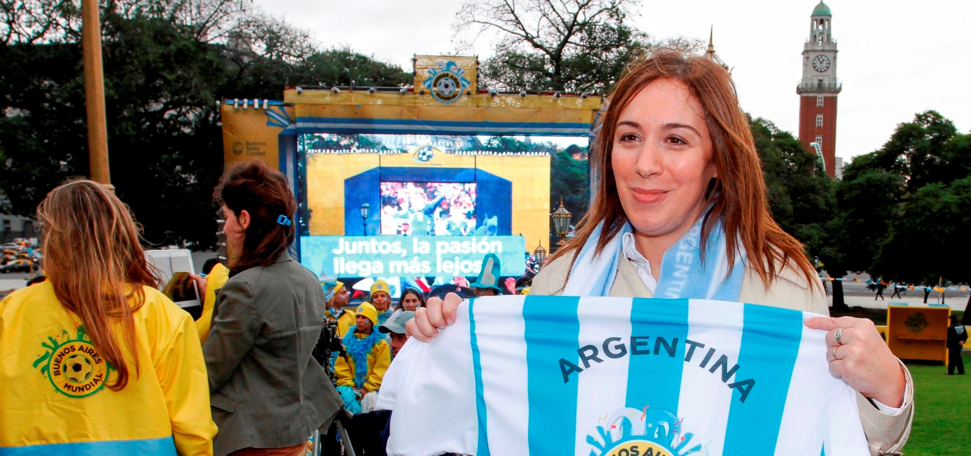 La Ciudad lanzó las pantallas para ver el Mundial