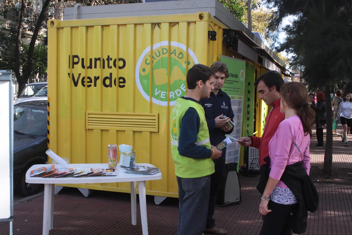 La Ciudad inauguró un nuevo Punto Verde de recepción de reciclables