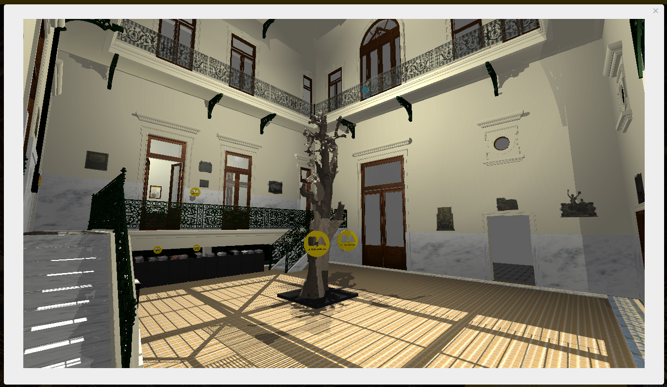 Visitas virtuales a La Casa de la Cultura