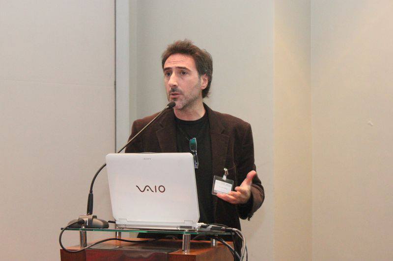 El presidente de la APrA visitó Rosario para intercambiar experiencias