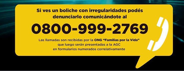 Por las denuncias recibidas al 0800 se clausuraron boliches con graves irregularidades