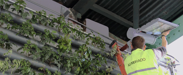 Los LED permitieron un ahorro del 30% de energía durante las olas de calor