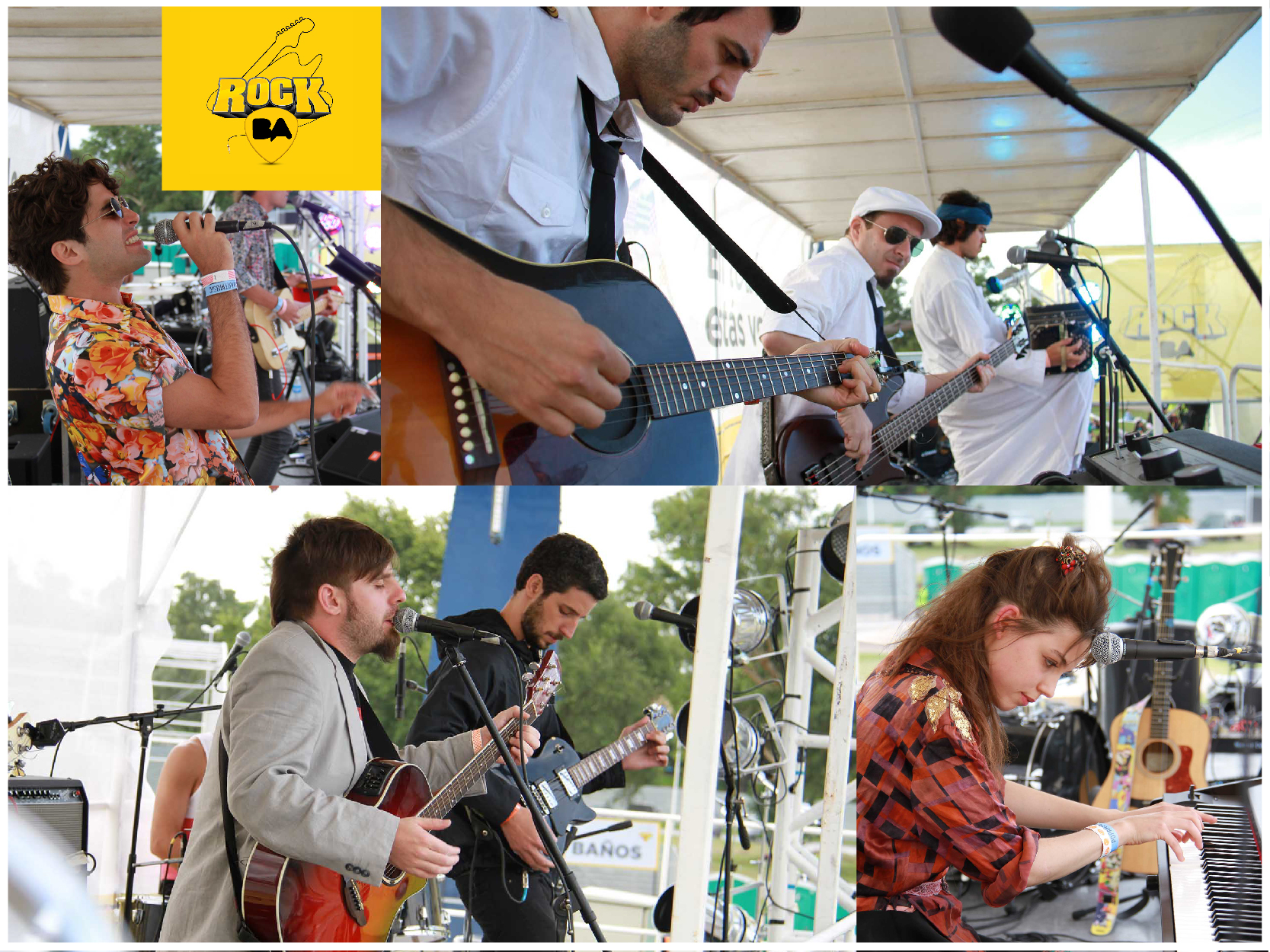 Las bandas ganadoras de la Bienal Arte Joven Buenos Aires se lucieron en Rock BA