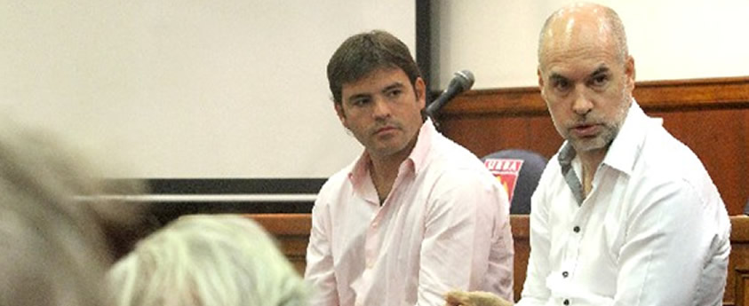 Horacio Rodriguez Larreta se reunió con vecinos en Recoleta