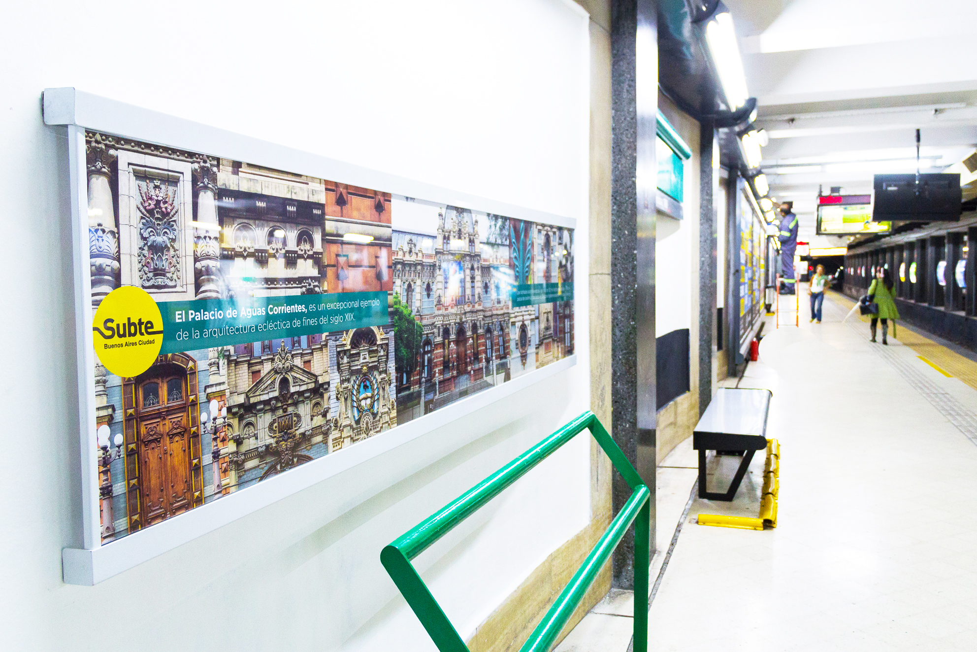 Siguen las mejoras en la Línea D del subte