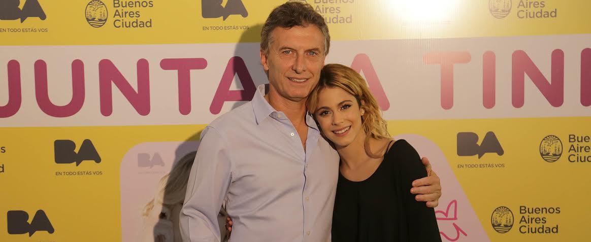 Macri, junto a "Tini" Stoessel, en la lucha por el cuidado del medioambiente