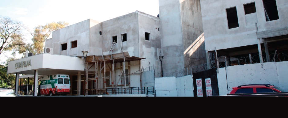 Avanza la construcción del nuevo Centro Obstétrico del Hospital Penna