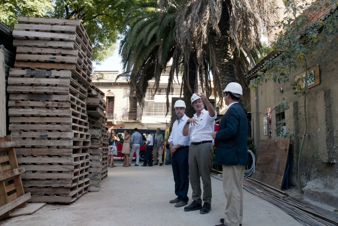 Avanza la construcción de la Escuela Técnica Nº5 Remedios Escalada de San Martín