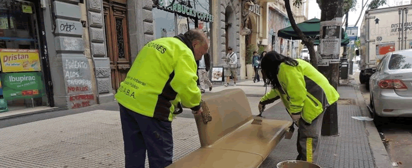 Renovación del Mobiliario Urbano