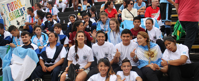 El Papa puso como ejemplo de “cultura del encuentro” al Mundial de Fútbol Callejero