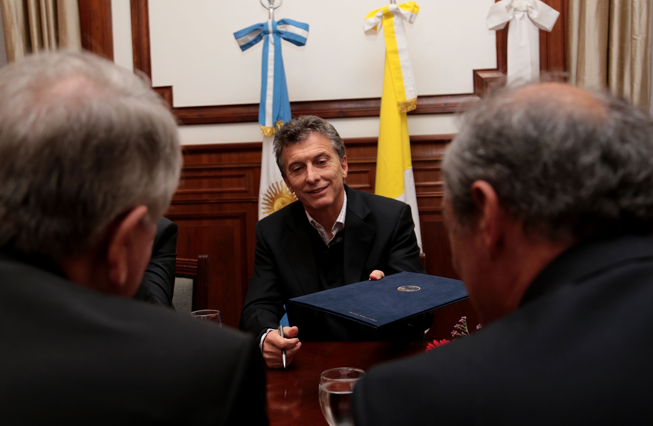 El Gobierno de la Ciudad firmó un convenio de cooperación con red global de escuelas apoyada por el papa Francisco