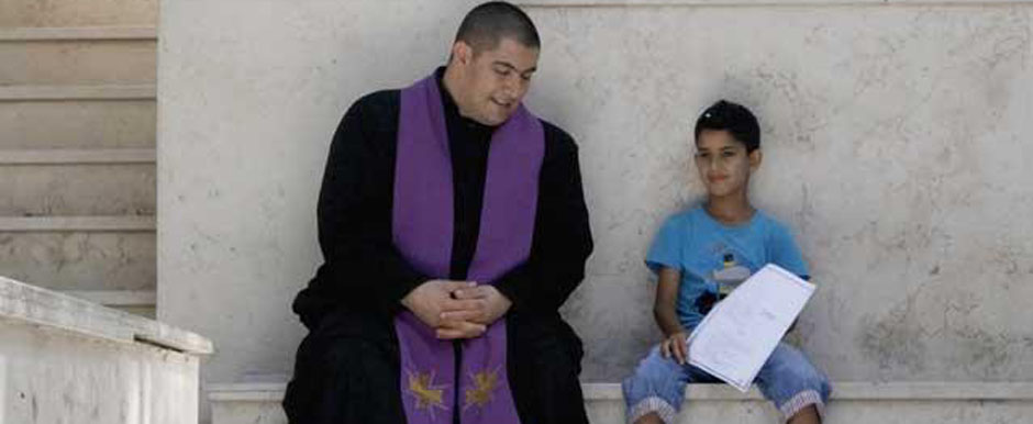 Un pastor en medio de la guerra