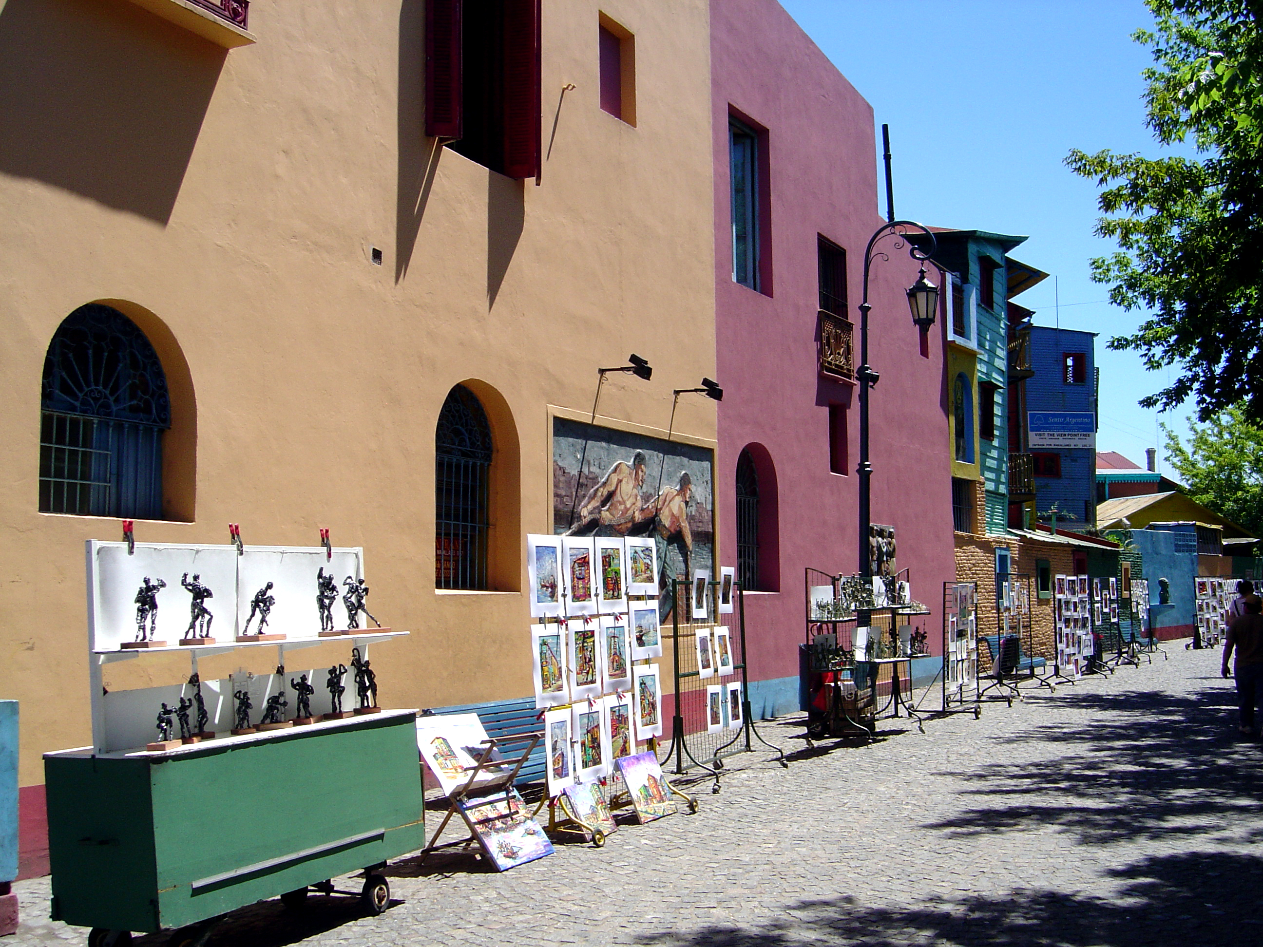Caminito, imágenes de uno de los paseos imperdibles de la Ciudad 