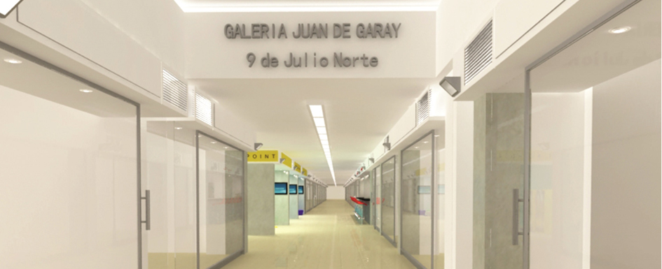 Renovaremos las históricas galerías bajo la Av. 9 de Julio 
