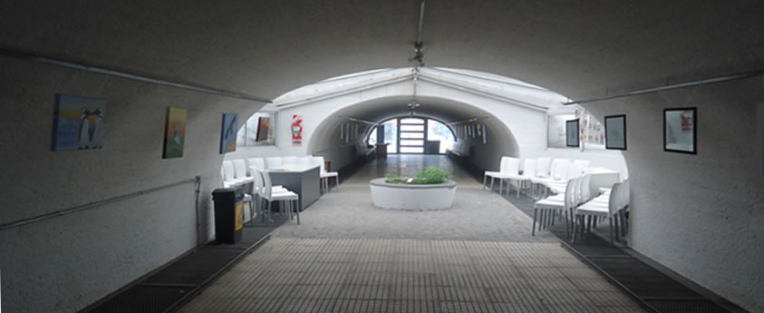 Inauguración de murales en el Túnel de los Artistas