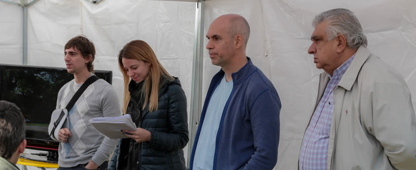 Reunión con Horacio Rodríguez Larreta