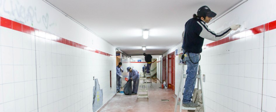 Transformamos la estación Ministro Carranza con obras de mejoras