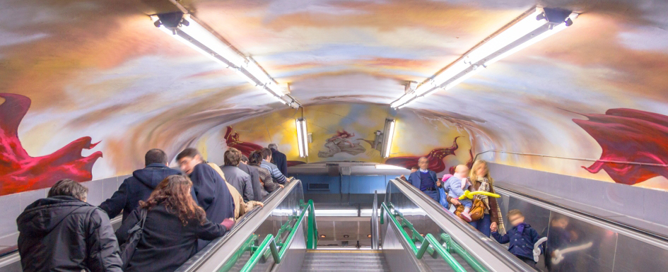 Seguimos sumando arte a la Línea D