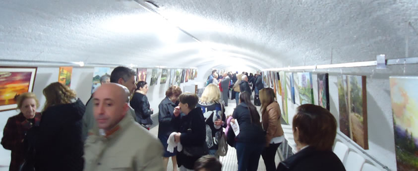 Muestra taller de arte de Marta Aguilera "Reflejos del alma"