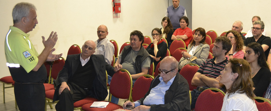 Se realizó una capacitación sobre prevención de incidentes y planes de evacuación