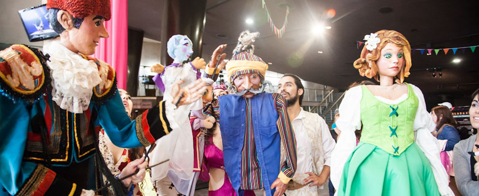 Gran Fiesta Titiretera en el San Martín