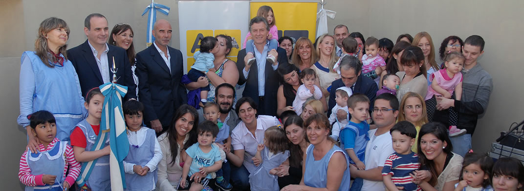 El Jefe de Gobierno, Mauricio Macri, inauguró el Jardín Maternal de la AGC