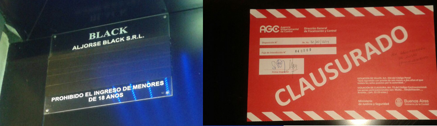 La Agencia Gubernamental de Control vuelve a clausurar el local nocturno “Black”