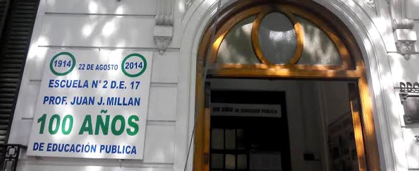 La Legislatura rindió homenaje a la Escuela Nº 2 D.E. 17 Millán 