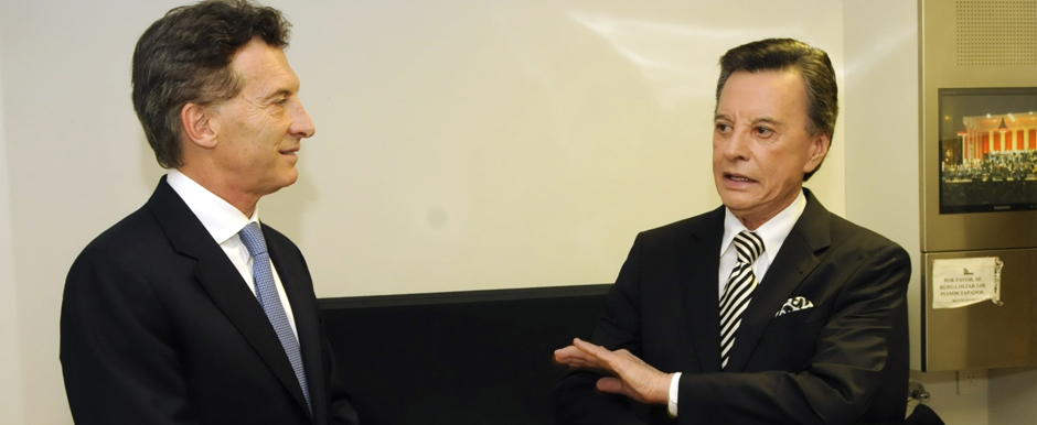 Mauricio Macri, con "Los Elegidos"