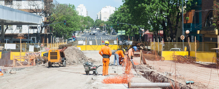 Continúa la construcción de Pasos Bajo Nivel en Buenos Aires