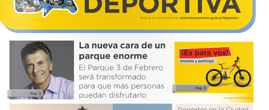 Buenos Aires tiene su revista deportiva