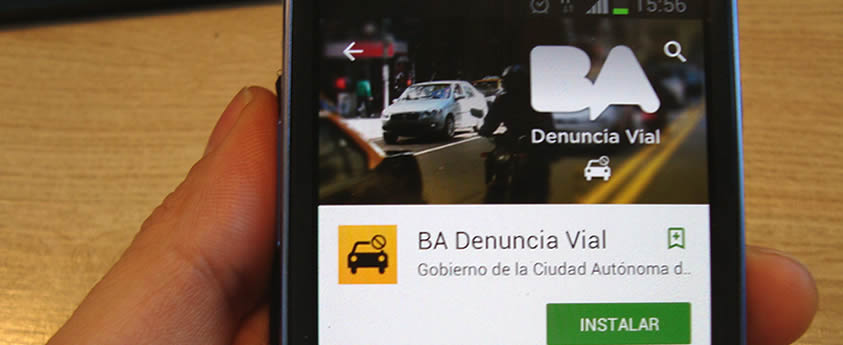 Ahora los vecinos podrán realizar las denuncias desde sus celulares