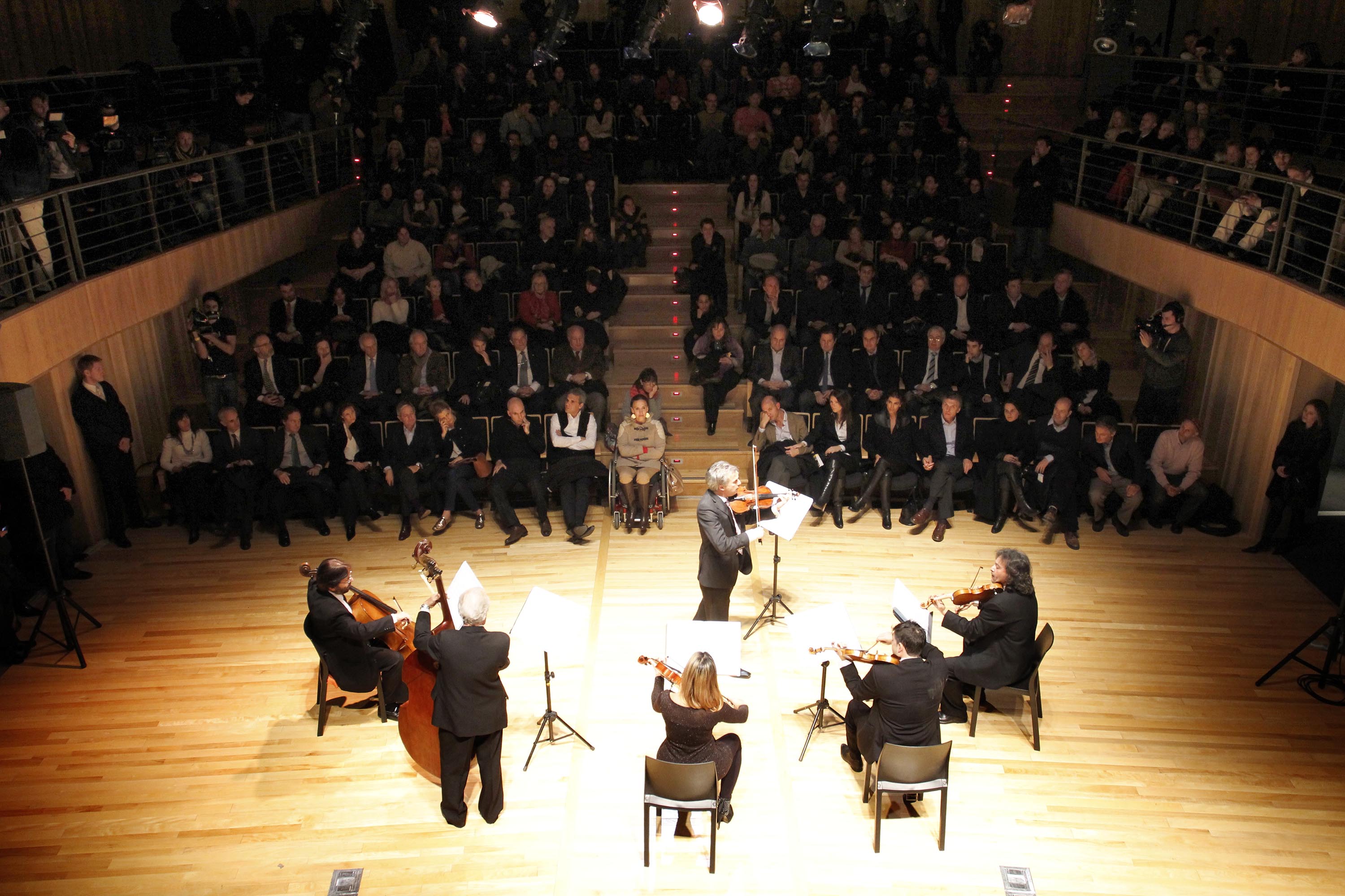 Concierto gratutito del violinista Pablo Agri en la Usina del Arte