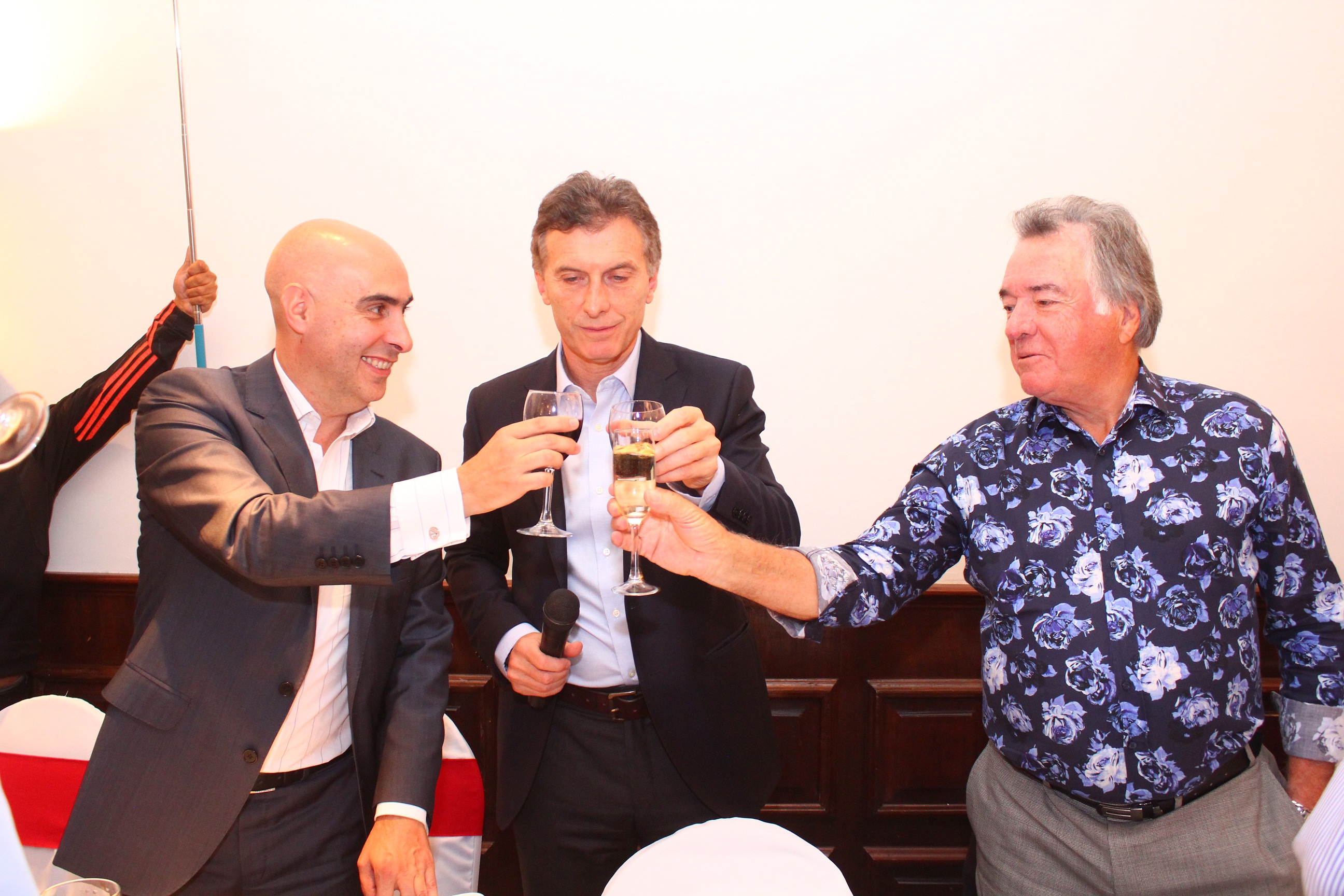 Macri despidió el año junto a más de 70 dirigentes gremiales