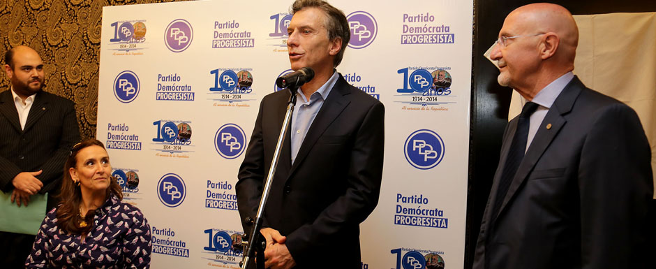 Mauricio Macri asistió a acto de homenaje por el centenario de la Democracia Progresista  
