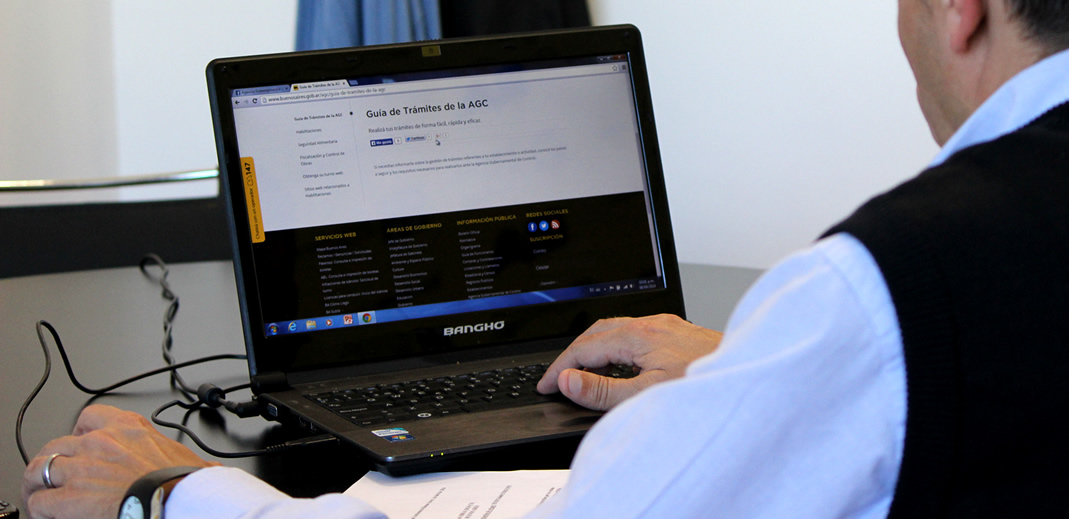 Las habilitaciones para trámites con plano serán OnLine 