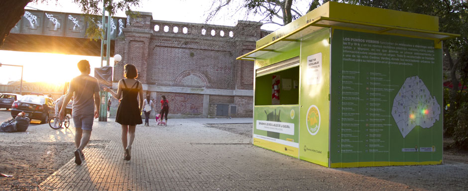 Los Puntos Verdes ya recuperaron 300.000 kilos de reciclables