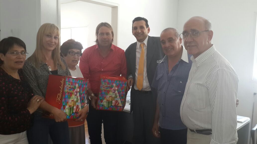 Brindis de fin de año en nuestra sede comunal