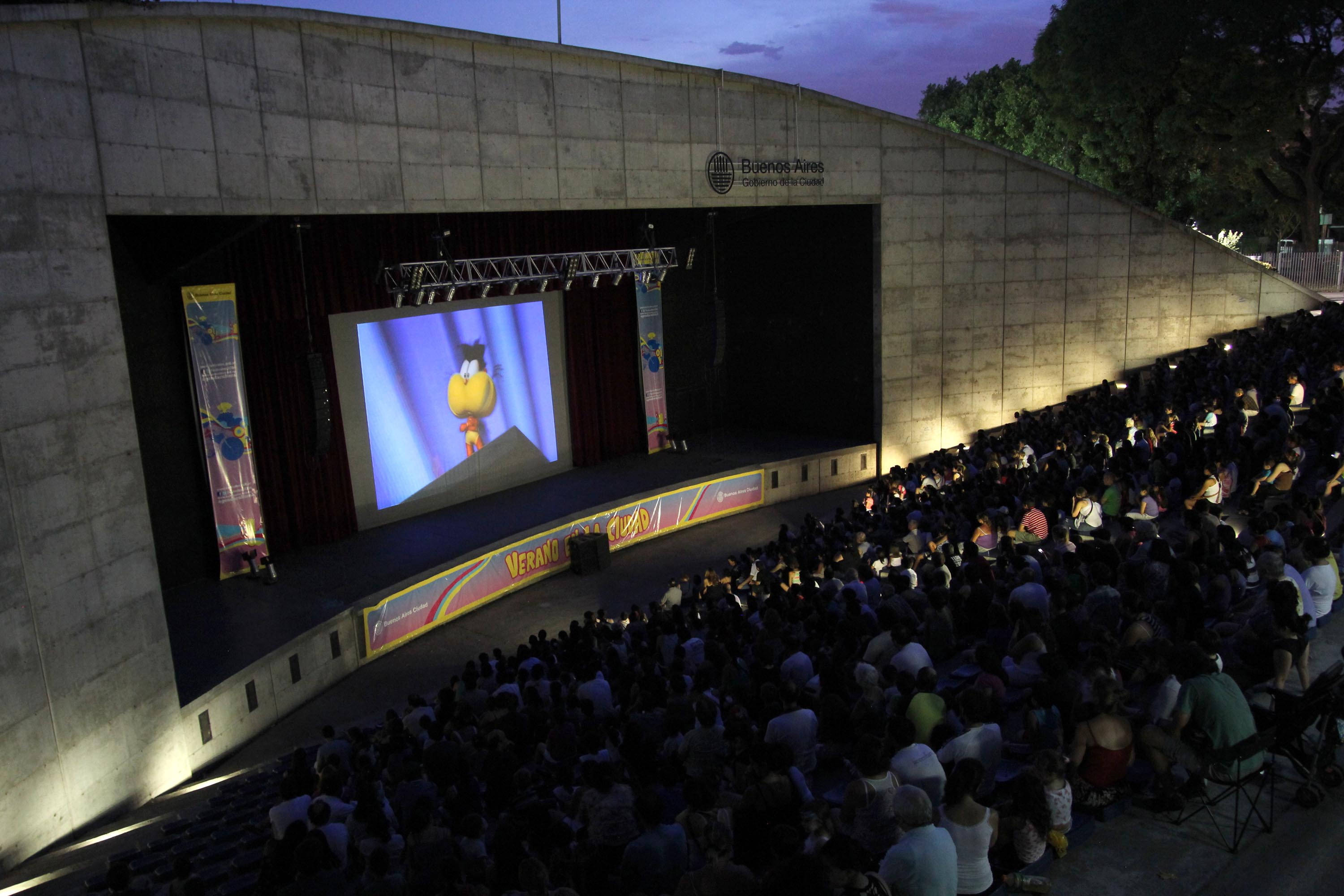 Continúa el cine infantil al aire libre del BAFICITO en el Parque Centenario