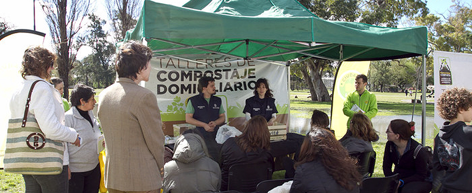 Talleres gratuitos de compostaje en parques y plazas